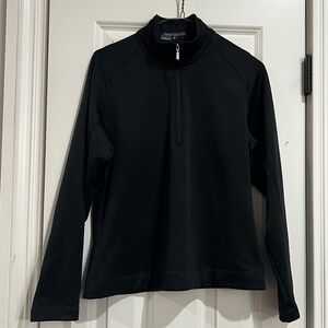 Nike Women's Golf Medium Black Half Zip Pullover